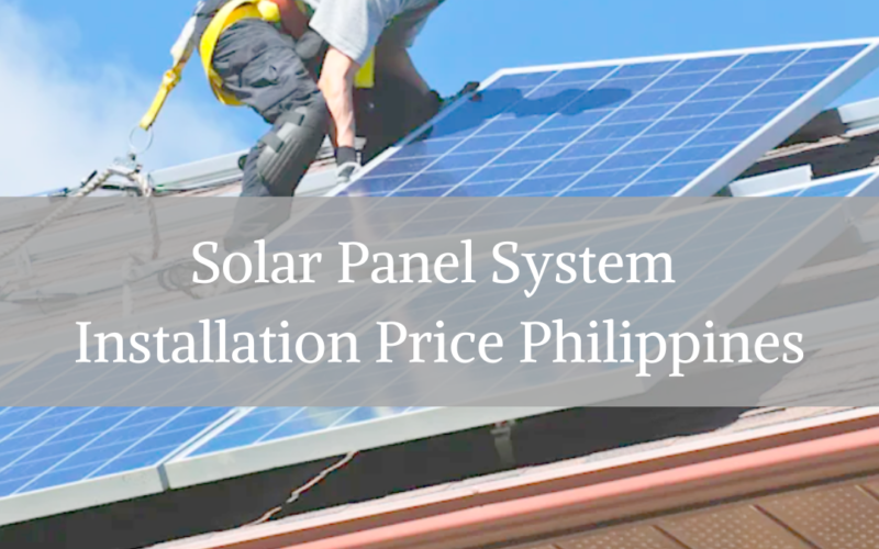 solar panel installation philippines