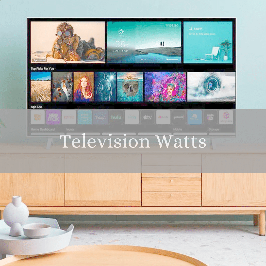 How Many Watts Does Television Use