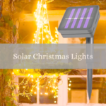 solar christmas lights outdoor